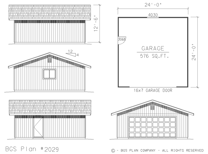 Free Apartment Over Garage Plans
