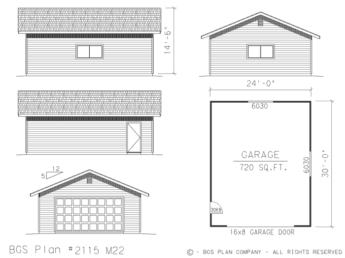 Plan # 2115m22 Floor Plan