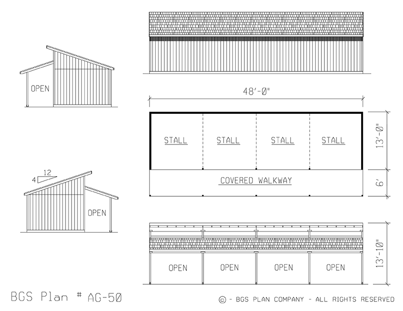Plan # AG-50 Floor Plan